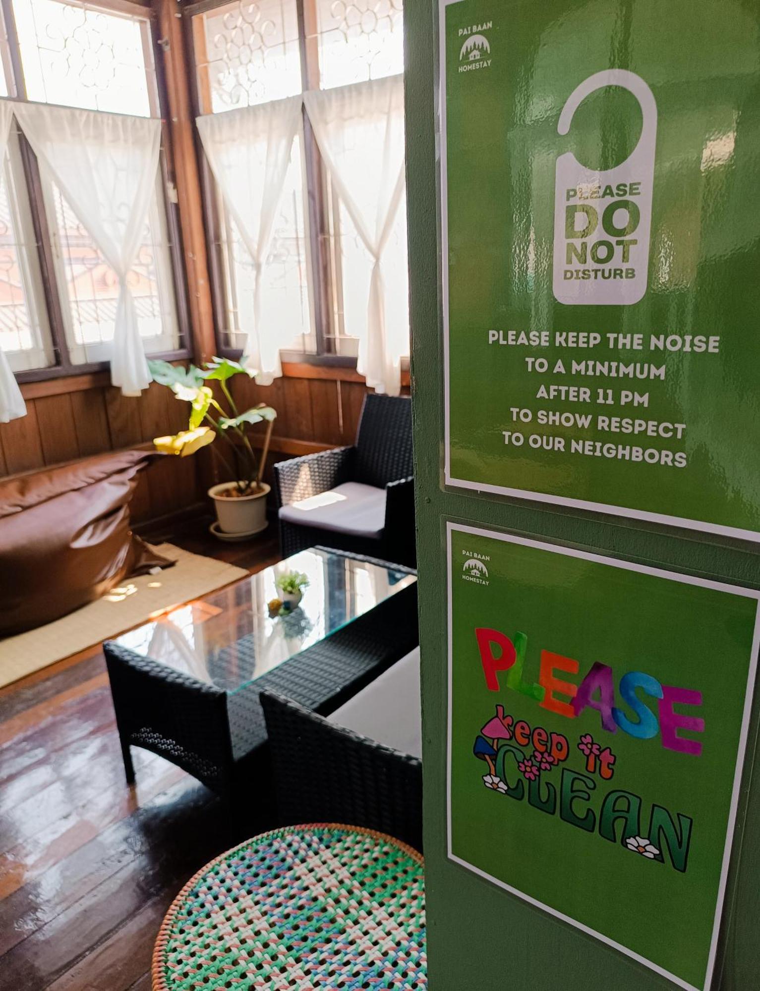 Pai Baan Homestay ปายบ้าน โฮมสเตย์ ถนนคนเดินปาย Ngoại thất bức ảnh